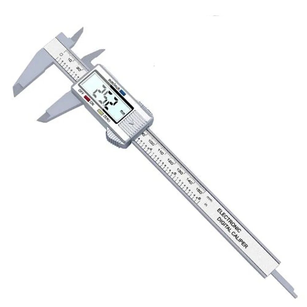 

150mm Digital Vernier Caliper Electronic Micrometer Ruler Scale Gauge Pachometer Drawing Measuring Instruments Woodworking Tool