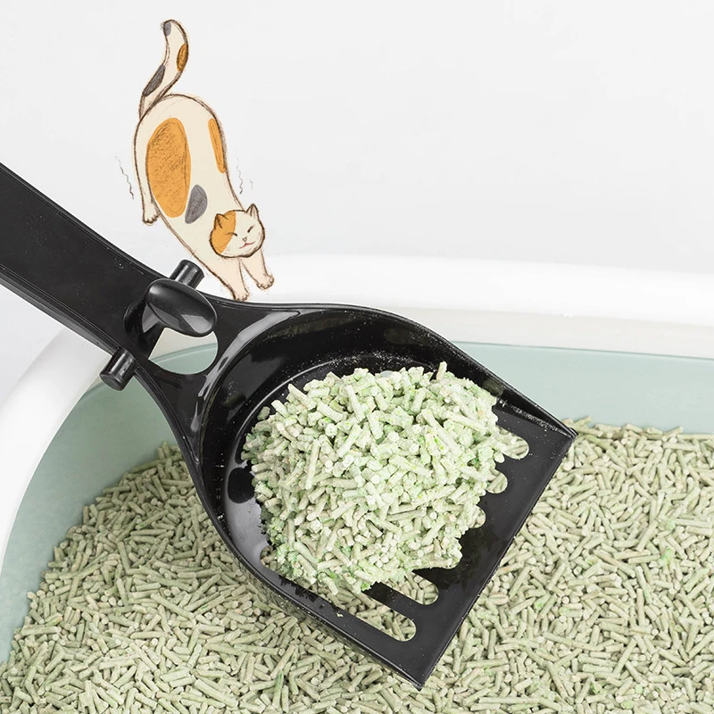 

Pet Cleaning Supplies Cat Plastic Litter Scoop Pet Sand Shovel Cleaning Tool 2 Piece Set,