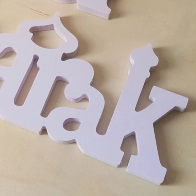 

M17D прочный уникальный Рамадан, деревянная идентификация для входной двери, настенное украшение для дома, комнаты, украшение стола