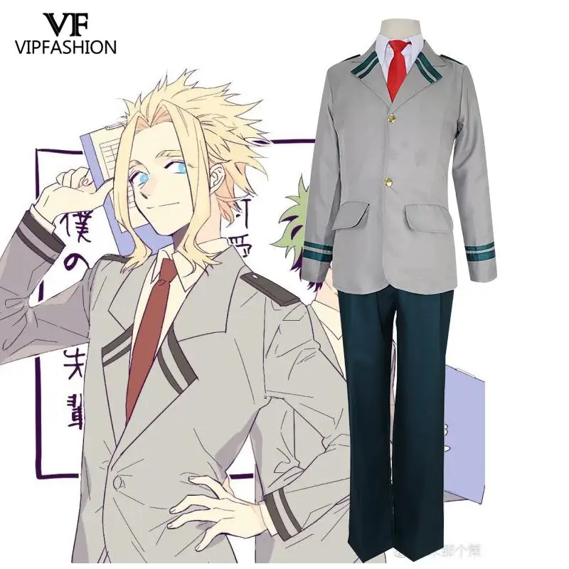 VIP модные с героями из мультфильма Мой герой Академии школьная униформа косплей