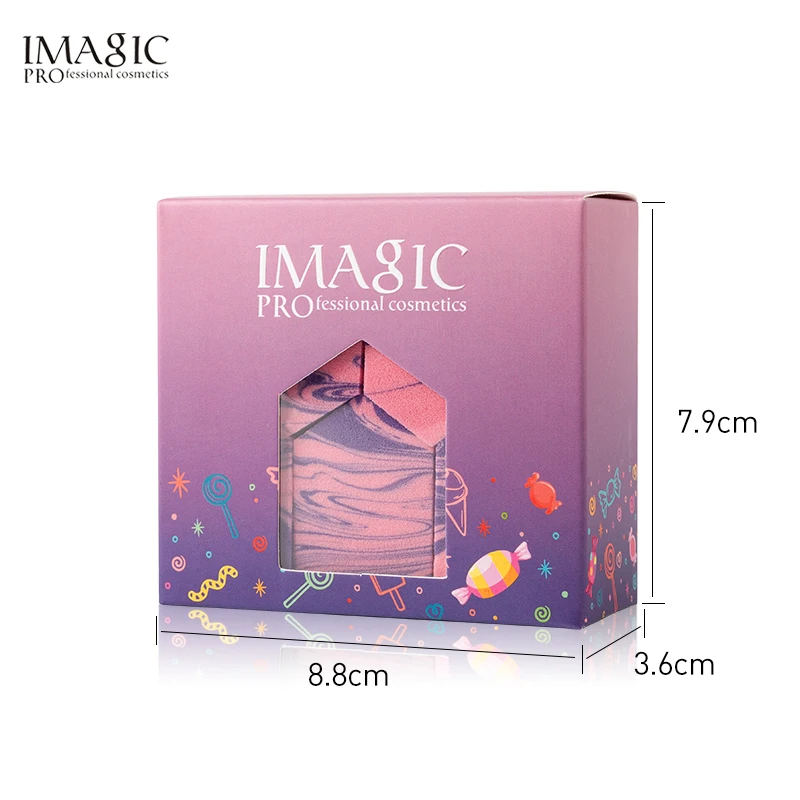 10 pcs / Box IMAGIC Makeup Sponge Cosmetic Puff Foundation Beauty Powder Smooth Make UP Gift |