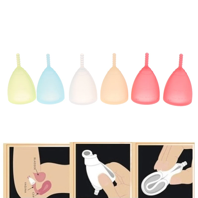 Силиконовая менструальная чаша товары женской гигиены многоразовые Для женщин