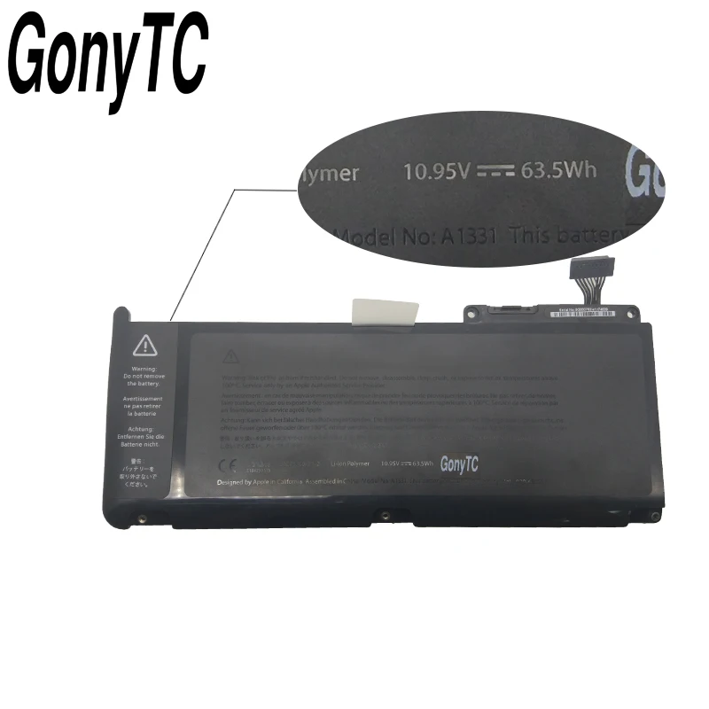 Аккумулятор A1331 A1342 10 95 Вт/ч 2009 в для Apple MacBook Unibody 13 дюймов MC234LL/A MC233LL/A конец 2010
