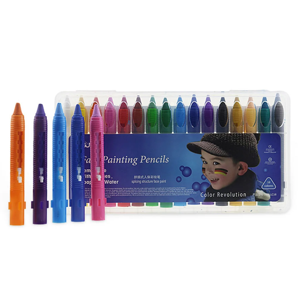 16 цветов 9 5 см Забавный карандаш для раскрашивания ручка вечеринок палка