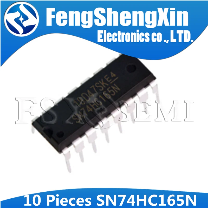 10 шт./лот новинка SN74HC165N 74HC165 74HC165N DIP 16 8 битная система переключения скоростей с