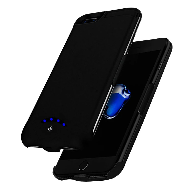 Ультратонкий чехол-аккумулятор 10000 мАч для iPhone 6 6s 7 8 plus внешний аккумулятор