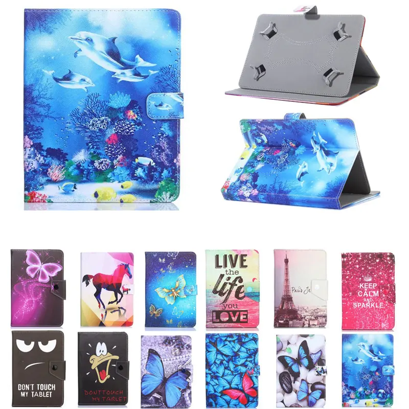 UNIVERSAL Cover for Teclast P80X P80 4G/X80 Plus Power Pro 8 inch Tablet PU Leather Cartoon Case for Kids