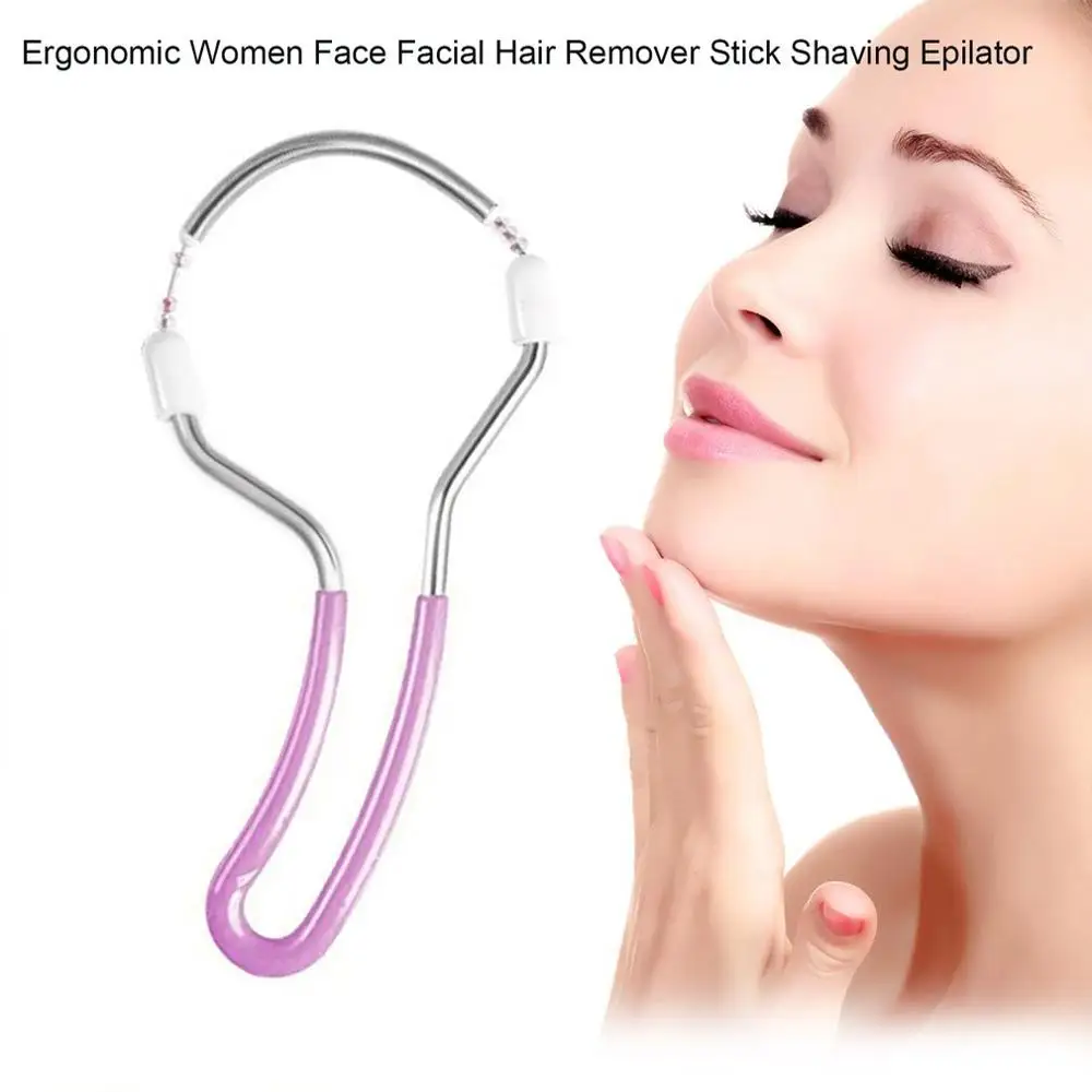 Эргономичный дизайн Женская палочка для удаления волос на лице легкое удаление