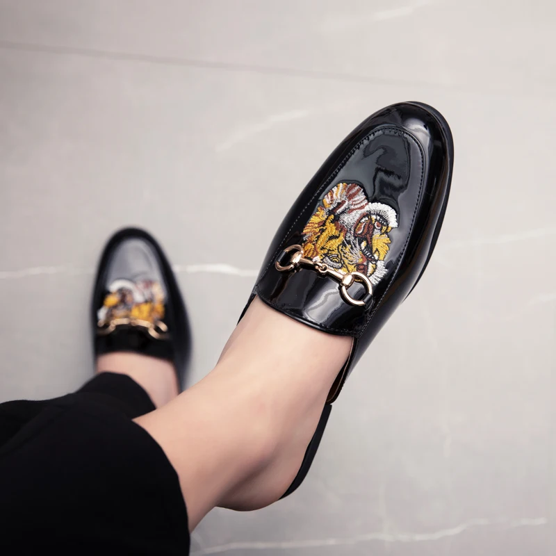 2020 Men's Sneakers Winter Plus Hair Half Leather Men Shoes Moccasins Loafers Non-slip Tenis Masculino Zapatos De Hombre | Обувь