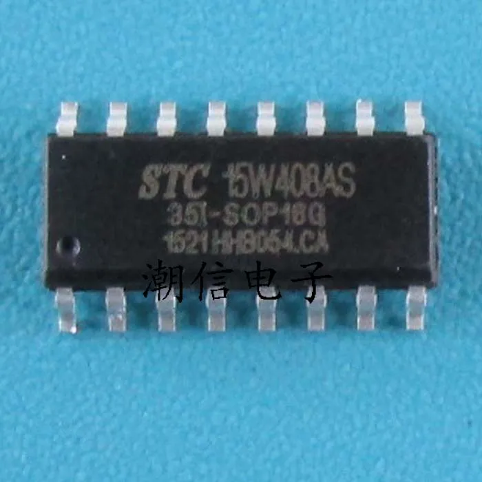 

Микроконтроллер 10cps STC15W408AS - 35 I - SOP16G