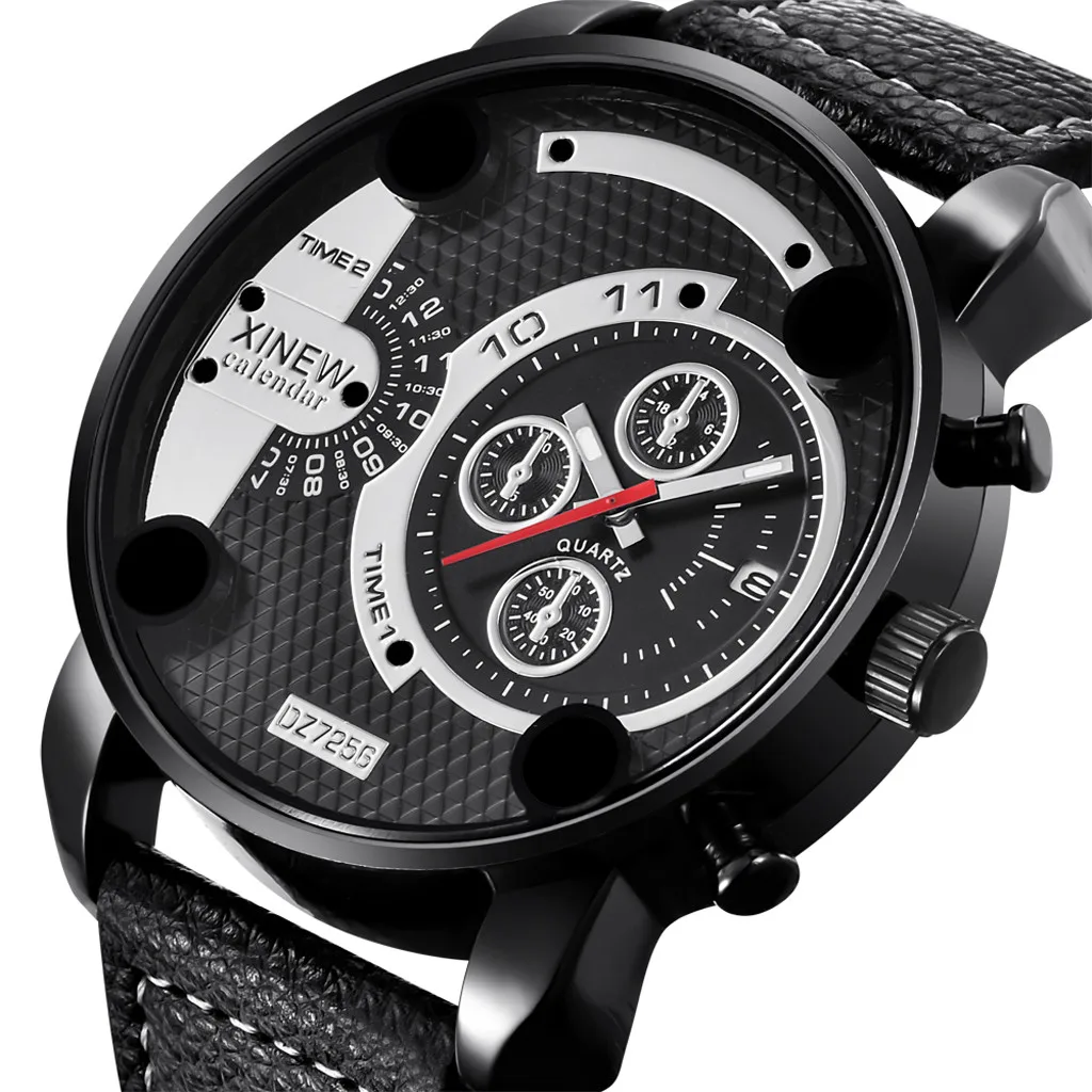 Новинка 2019 спортивные мужские часы Топ бренд Роскошные военные кварцевые для