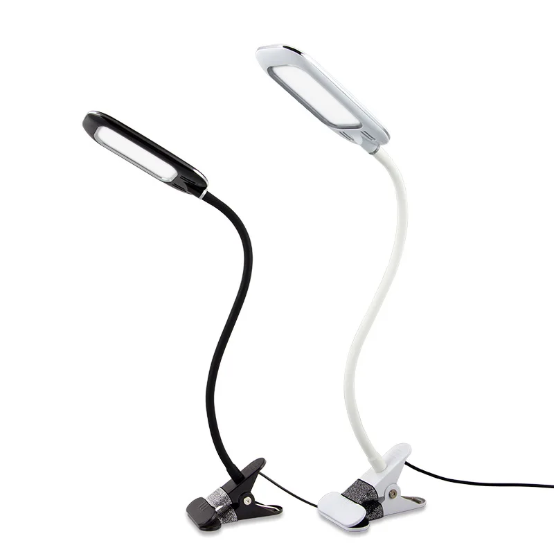 구매 USB 플러그인 Led 디밍 색상 혼합 클립 테이블 램프, 5W 하이라이트 독서 책상용 램프