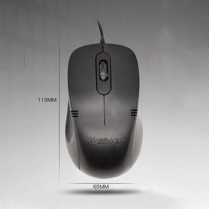 

Sunrose 2383 Wired Ps2 Jack Usb Computer Gaming Mouse Laptop 800Dpi Photoelectric Games Mouse For Pc Lol Pubg Games