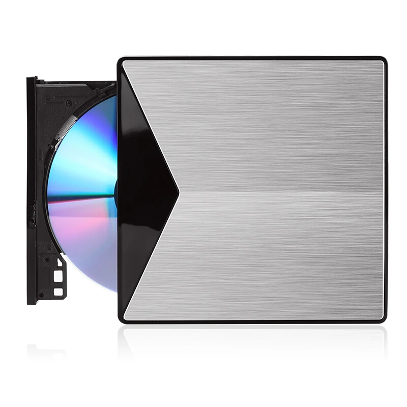 Внешний оптический привод USB 3 0 CD/DVD-ROM Combo алюминиевый DVD RW ROM перезаписывающая