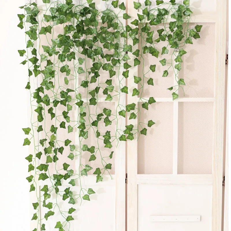 Искусственные листья плюща Подвесные Растения искусственная фотогирлянда