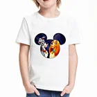 Модная креативная футболка с собакой, детский топ с коротким рукавом, женская футболка с рисунком, летняя уличная детская одежда в стиле Харадзюку, Прямая поставка