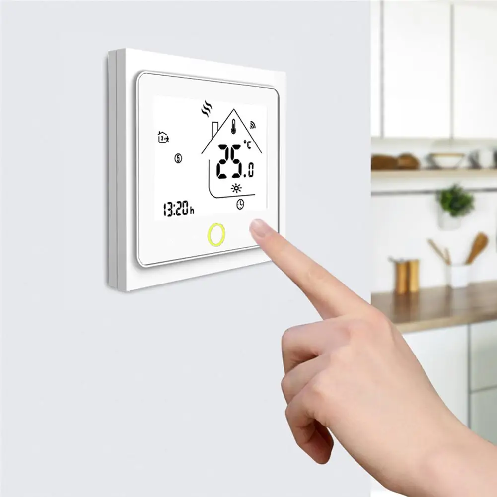

Умный термостат с Wi-Fi, контроллер температуры для водяного/газового бойлера