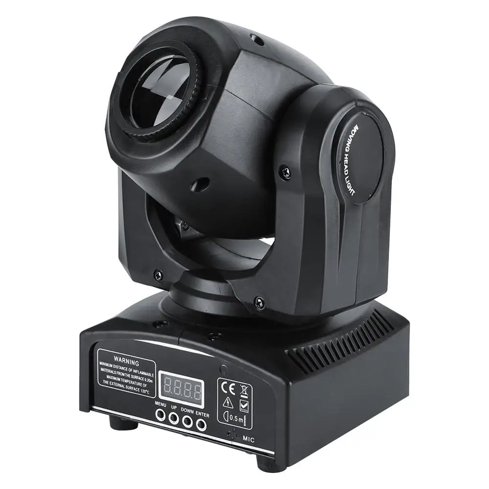 2 шт./лот 30 Вт LED Moving Head сценический свет DMX512 Disco Pub вечерние световые эффекты RGBW