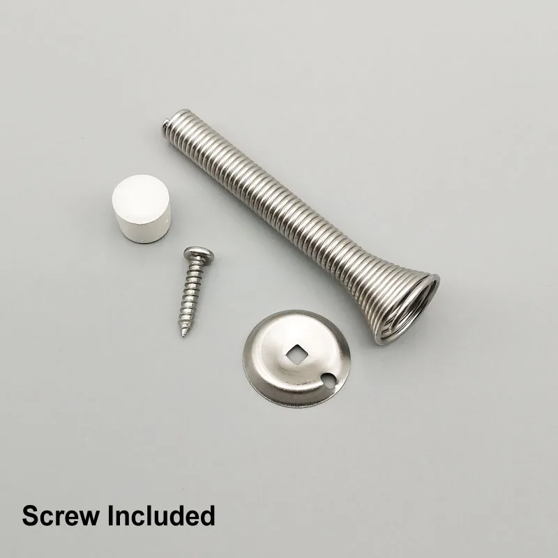 5 шт. Пружинные дверные упоры гибкое настенное основание пружинный ограничитель