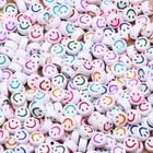 Бусины-разделители для изготовления ювелирных изделий, 7 мм, круглые акриловые бусины