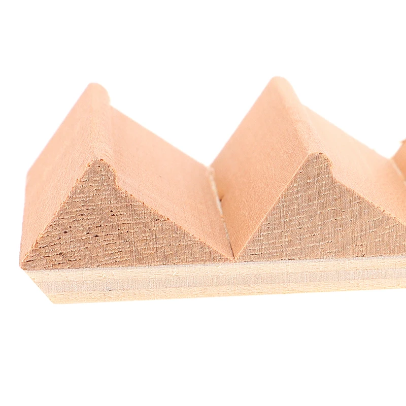 

1:12 Dollshouse Miniature Wooden 11-Steps No Handrails Stairs DIY Simulation Furniture Accessories