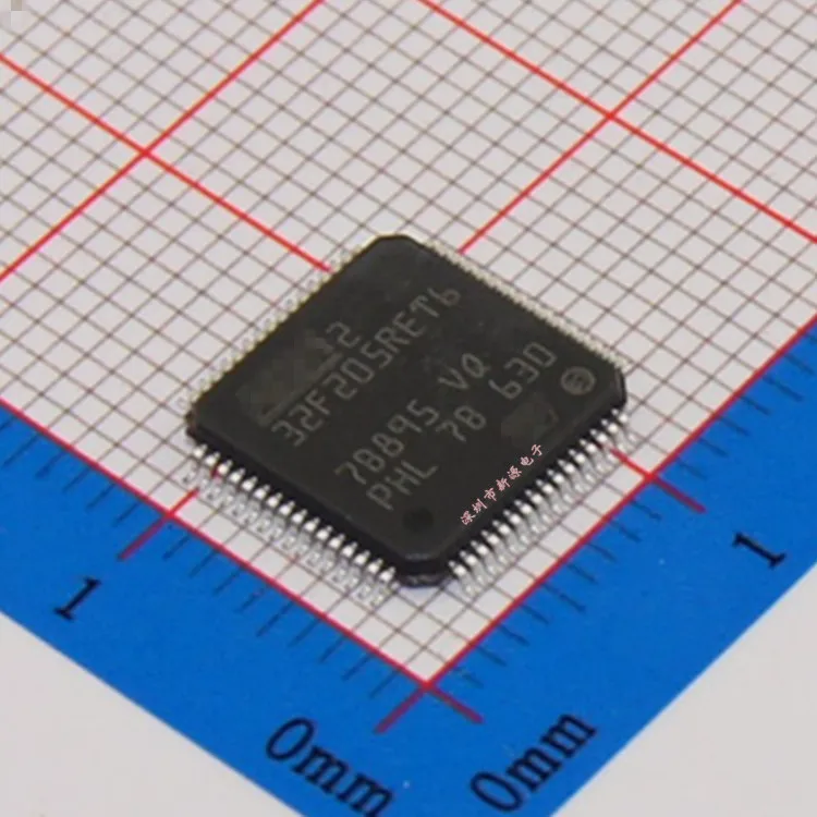 5 шт. в упаковке STM32F205RET6 STM32F205 32F205RET6 LQFP64 100% Новый оригинальный