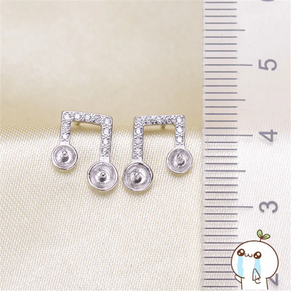 Хит 925 серьги с серебряным напылением фурнитура гвоздики установка крепления