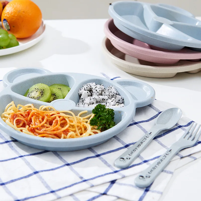 Детская посуда силиконовый набор для кормления хранения детского питания