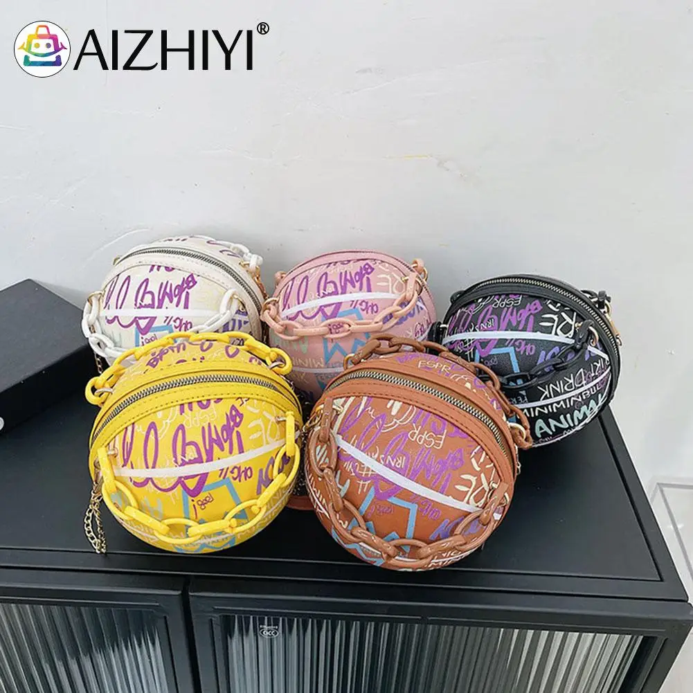 Женские сумки в стиле ретро с граффити баскетбольный мессенджер повседневный