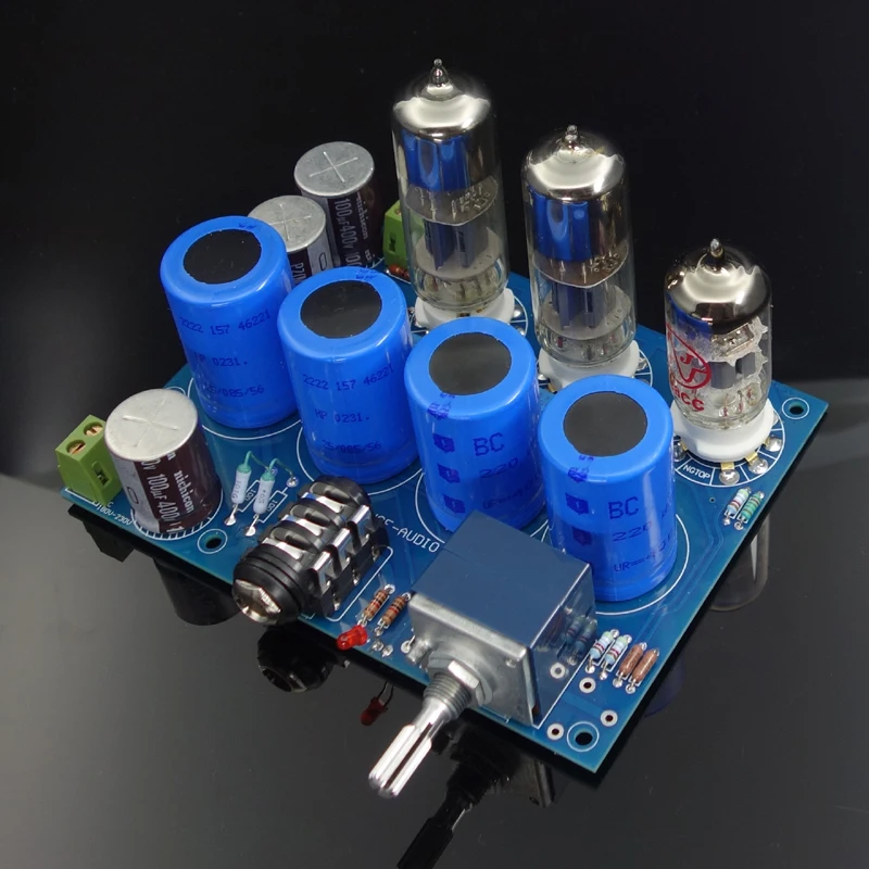 Hi-Fi WCF стерео Плата усилителя для наушников/комплект 6N6*2 + 6N11/ 6H6N * 2 czec88 |