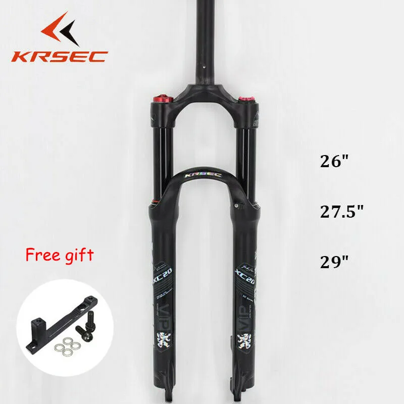KESEC 26/27. 5/29 &quotподвесная вилка MTB велосипед 120 мм Воздушный шок 1 1/8&quot вилки для