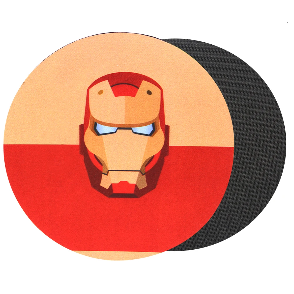 CHYI iron man Беспроводная Бесшумная компьютерная мышь 2,4 ГГц эргономичный оптический геймер Mause с ковриком для мыши для ноутбука Marvel Lover