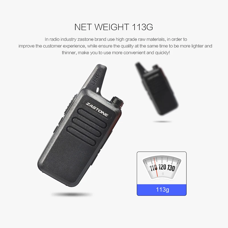 Zastone X6 мини Портативная рация пара гарнитура UHF 400-470 МГц частота портативный Радиоприемник