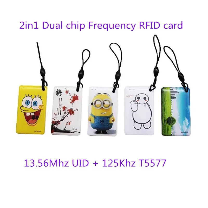 RFID-чип с частотой 13 56 МГц 1K UID и EM4305 или t5577 125 кГц | Безопасность защита