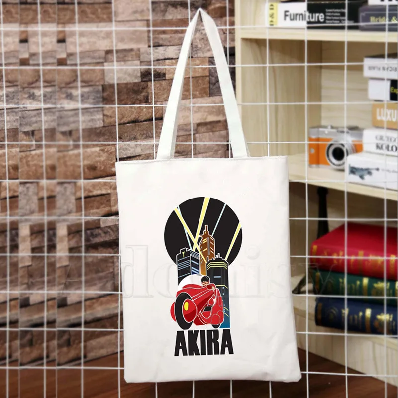 Akira Tokyo Shotaro Kaneda Новое поступление художественная Холщовая Сумка сумки с простым