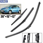 Xukey передние и задние стеклоочистители для Ford Fiesta MK6MK7 в Великобритании 2008 2009 2010 2011 2012 2013 2014 2015 2016
