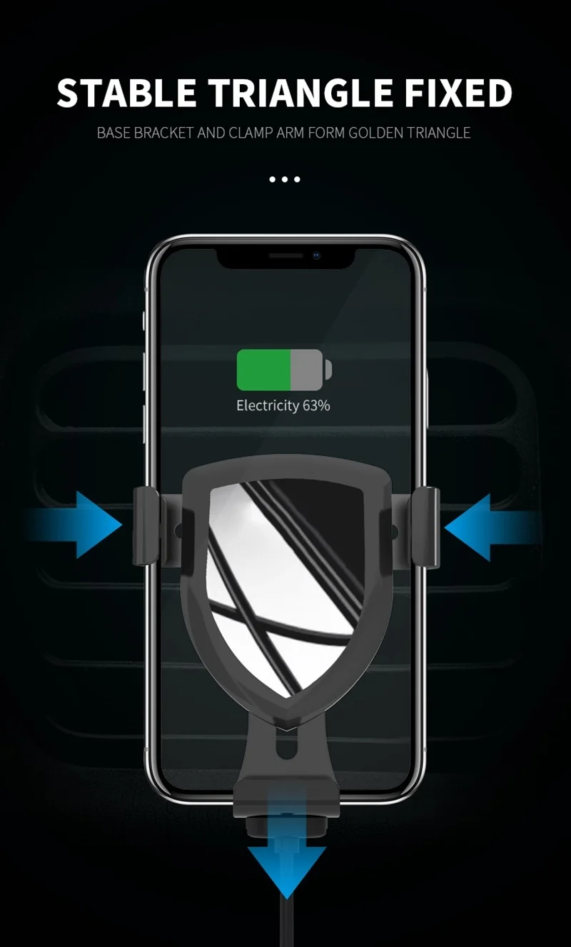 Tongdaytech магнитное автомобильное зарядное устройство для телефона в автомобиле, магнитный держатель для мобильного телефона, подставка для Iphone X 8 samsung