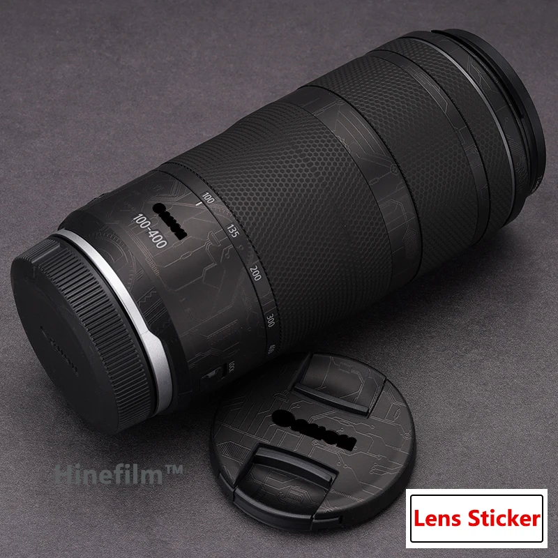

100400 / 400mm Lens Vinyl Decal Skin Wrap Cover for Canon RF100-400mm F5.6-8 IS USM Lens Sticker Cover Film