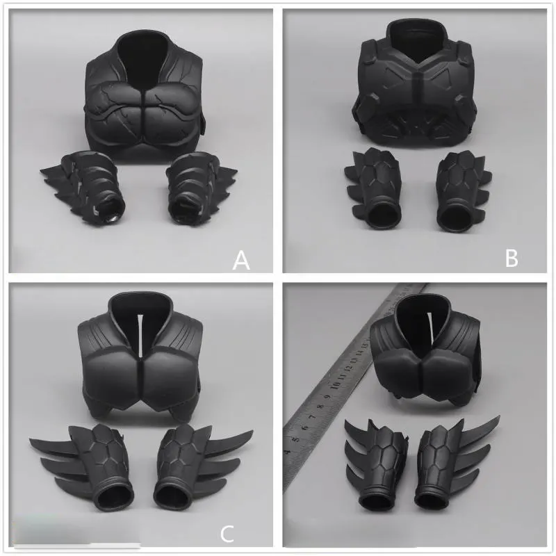 1/6 масштабная мягкая Броня нагрудник Mecha Bracers модель DIY модификация наборы 12