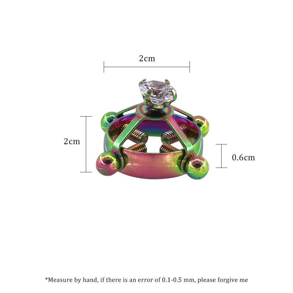 EXVOID нержавеющая сталь SM связывание не пирсинг для соска кольцо ювелирные изделия