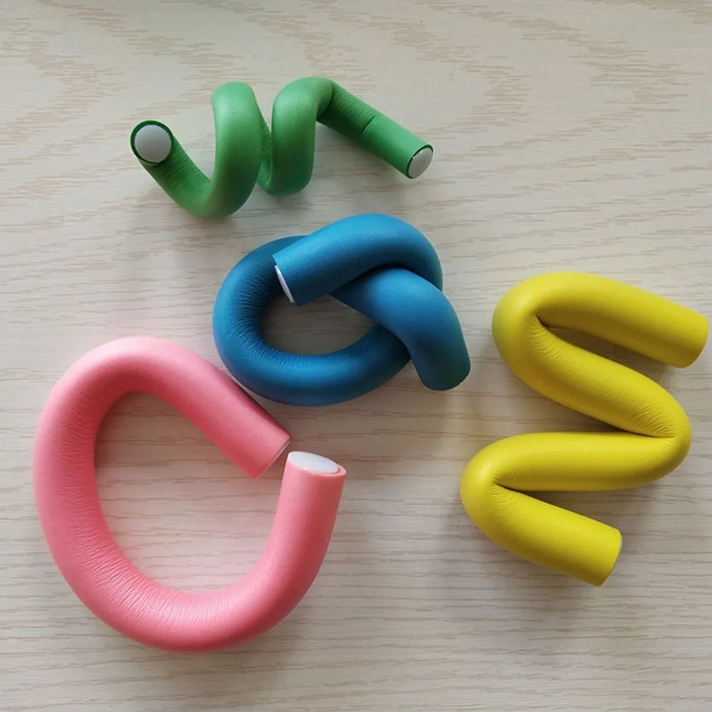 Бигуди для волос мягкие бигуди завивки 10 шт. жемчужные хлопковые волнистые