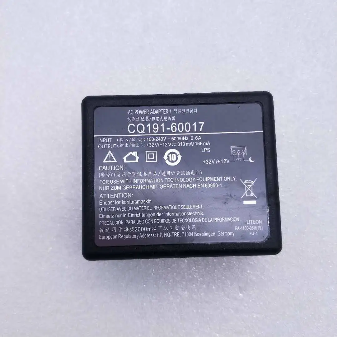 

used CQ19160017 UpBright AC/DC Adapter For HP CQ191-60017 PA-1100-06H PA-110006H Charger Printer 5514e 5515e 5520e 6510e 6520e