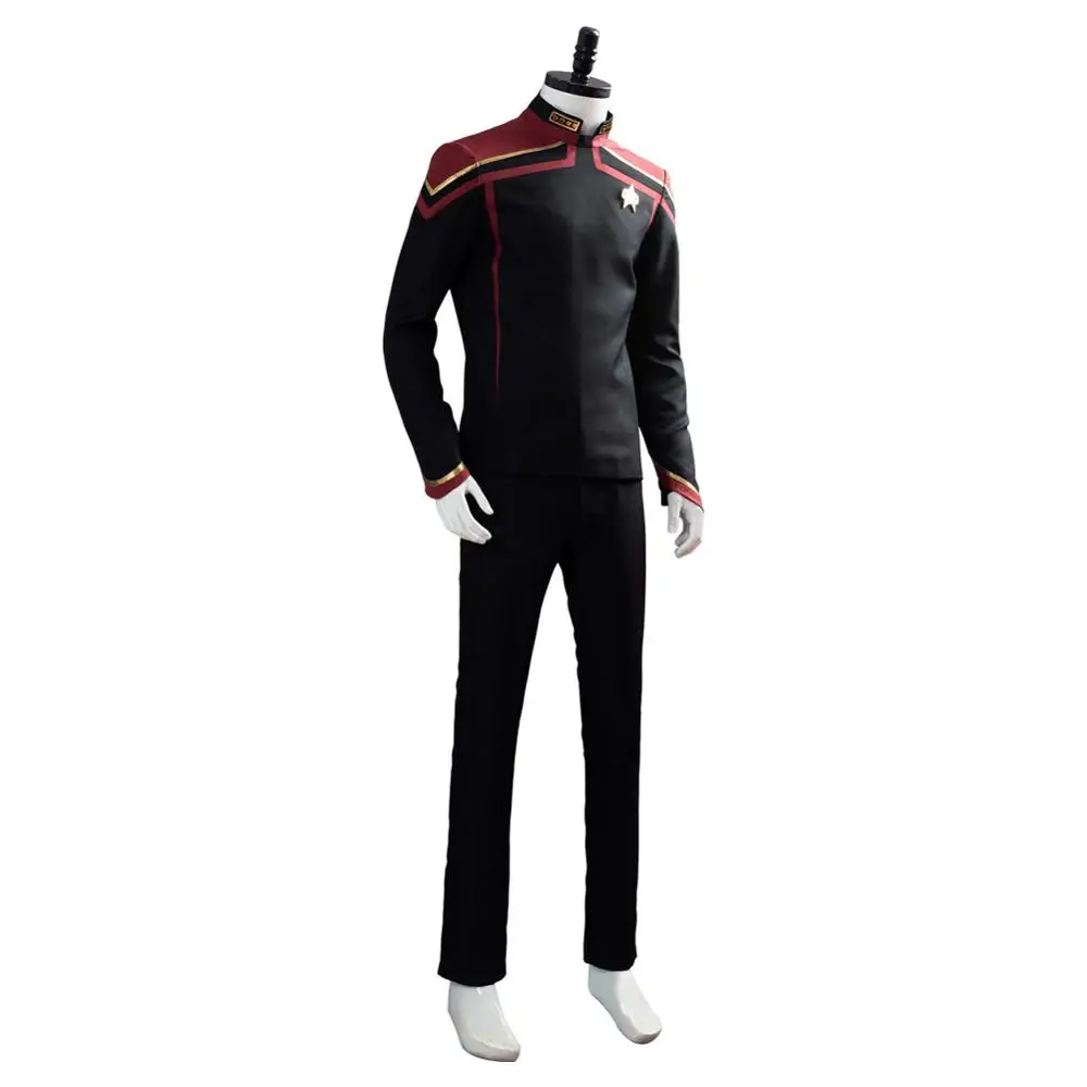 Star Cosplay Trek Jean-Luc Picard Costume Uniform Outfit Full Suit Halloween Carnival Costumes Custom | Тематическая одежда и