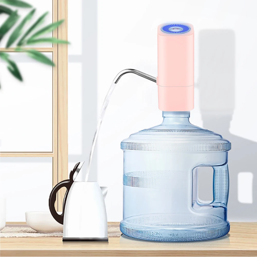 Насос для бутылки с водой USB зарядка автоматический насос питьевой воды