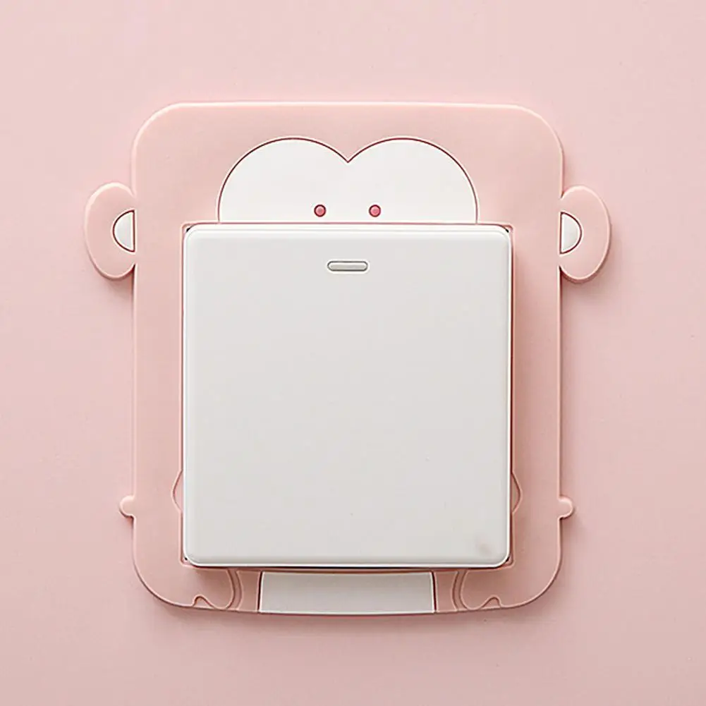 

Мультфильм животных Форма светильник розетка переключатель Стикеры защитное покрытие для домашнего декора