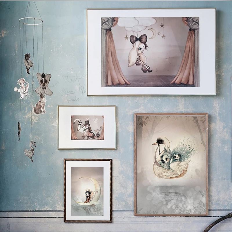 Скандинавия готический кролик девочка джентльмен мальчики домашние безрамные