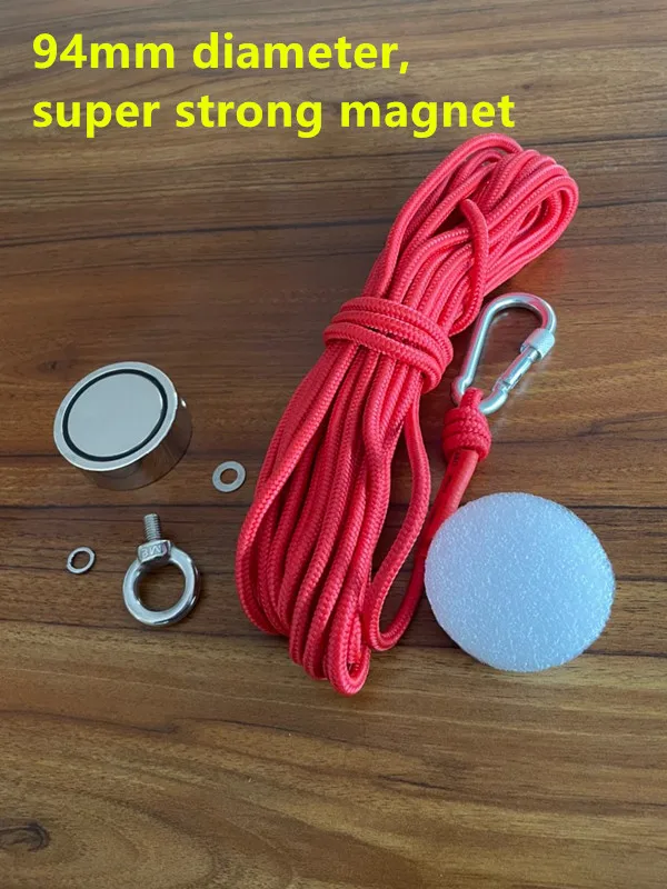 94 мм диаметр суперсильный магнит двухсторонний спасательный | Обустройство дома