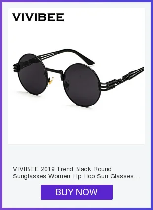 VIVIBEE мужские модные овальные маленькие солнцезащитные очки прозрачные классические UV400 Солнцезащитные очки тренды для прозрачных оттенков для женщин