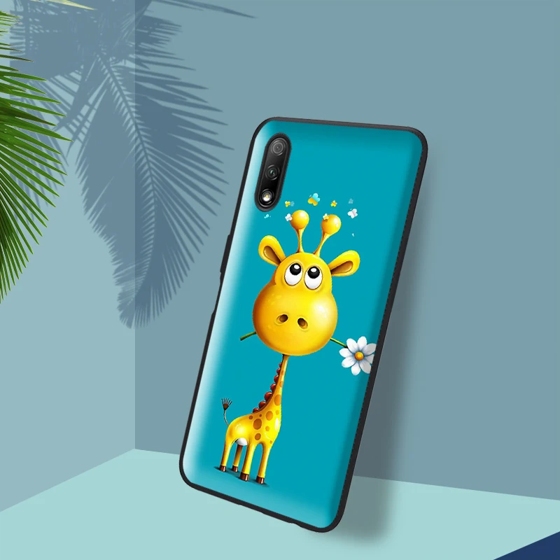 Чехол для задней панели телефона с животным принтом Huawei Honor 10 8 Pro 9 lite Мягкий