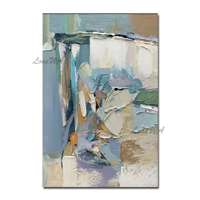 

Абстрактная картина маслом на холсте